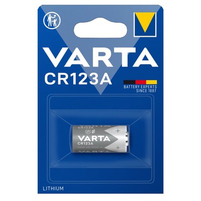 Батарейка литиевая VARTA Lithium CR123A, 3V, bli 1 6205301401 фото