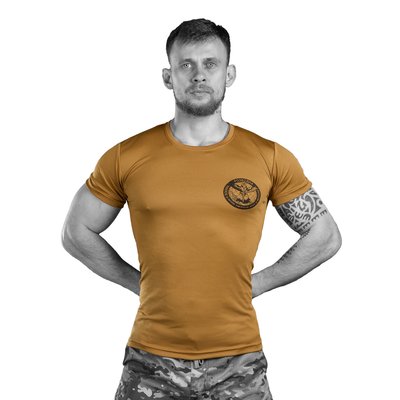 Тактическая футболка CoolMax MI UA, Койот 85517-48 фото