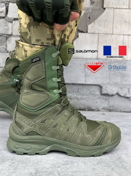 Берцы зимние Salomon Quest 4D Forces High GTX SHW-52169-40 фото