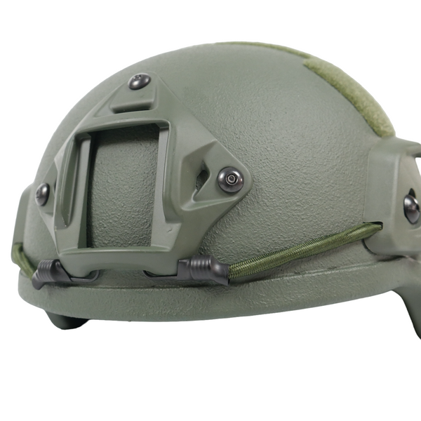 Шолом військовий MICH 2000 Helmet PE NIJ IIIA Khaki 7053-L фото