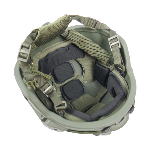 Шолом військовий MICH 2000 Helmet PE NIJ IIIA Khaki 7053-L фото