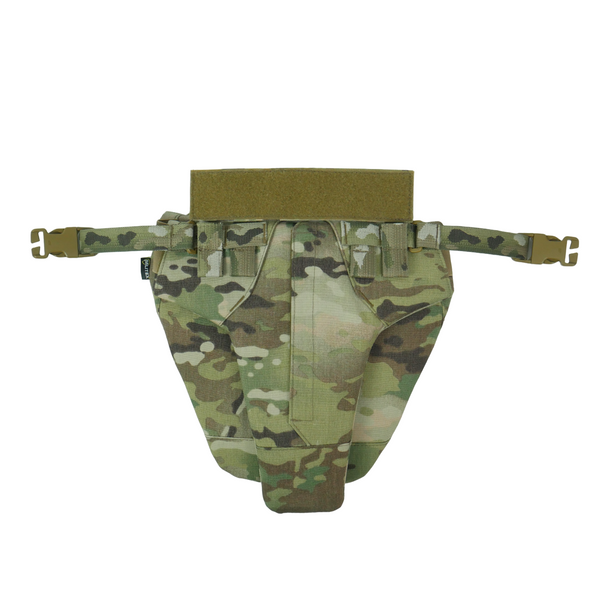 Защита паха тройной с баллистическим пакетом 1 класс Militex cordura USA Multicam 17005 фото