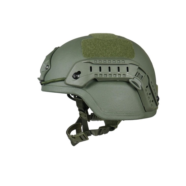 Шолом військовий MICH 2000 Helmet PE NIJ IIIA Khaki 7053-L фото