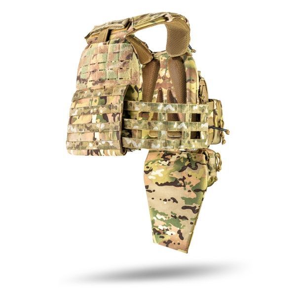 Комплект М7 PRO gen 2 Skelet з Админ подсумком под 3 АК/AR, Напашник М8, Фартук Multicam m7p2_X_3 фото