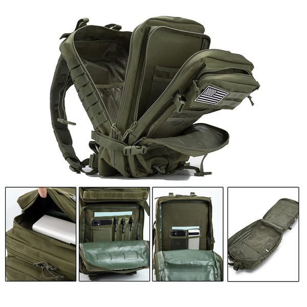 Рюкзак тактический MOLLE 45L Olive BL066-01 фото