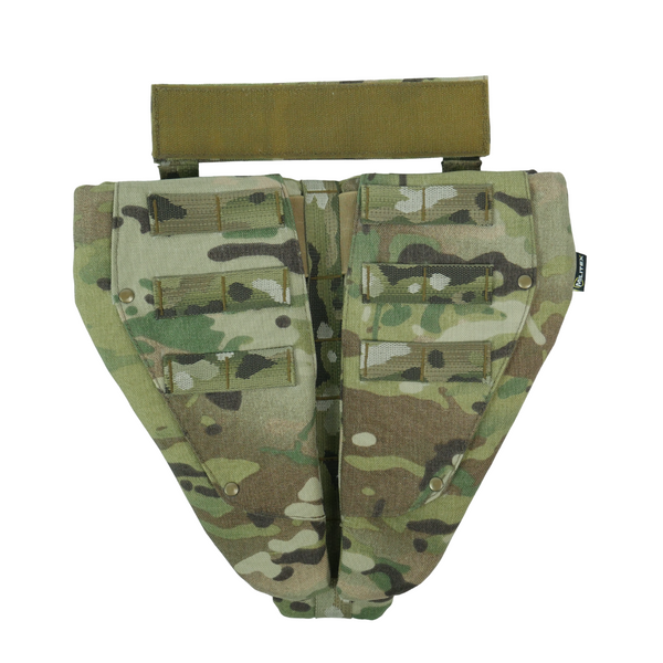 Защита паха тройной с баллистическим пакетом 1 класс Militex cordura USA Multicam 17005 фото