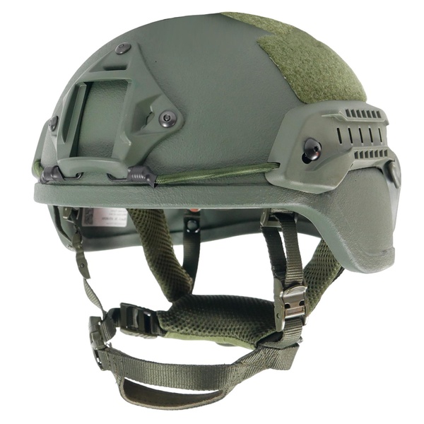 Шолом військовий MICH 2000 Helmet PE NIJ IIIA Khaki 7053-L фото