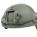 Шолом військовий MICH 2000 Helmet PE NIJ IIIA Khaki 7053-L фото 8