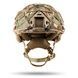 Шлем тактический Fast Team Wendy 2.0 Coyote + Кавер Multicam H-FMT-Coy фото 6