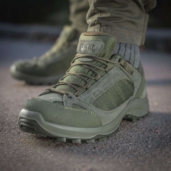 Тактичні демісезонні кросівки M-TAC Ranger Green 30402023-O39 фото