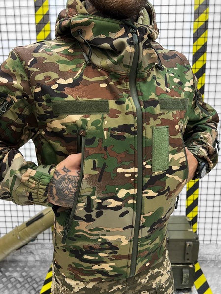 Тактична куртка Soft Shell Multicam Arma SJ-51313-48 фото