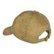 Бейсболка тактична MIL-TEC Tactical Baseball Cap Coyote 12319005 фото 2