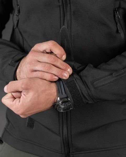 Тактична куртка Soft Shell Windstoper Black 19483-46 фото