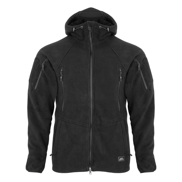 Кофта флисовая Helikon-Tex Patriot Jacket Hybrid Fleece Black FL-VK-PATHibr-B-44 фото