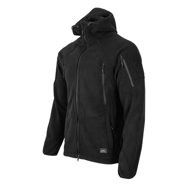 Кофта флисовая Helikon-Tex Patriot Jacket Hybrid Fleece Black FL-VK-PATHibr-B-44 фото