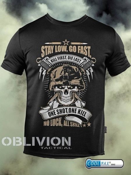 Тактическая футболка CoolMax Oblivion Go Fast Olive 92095-46 фото