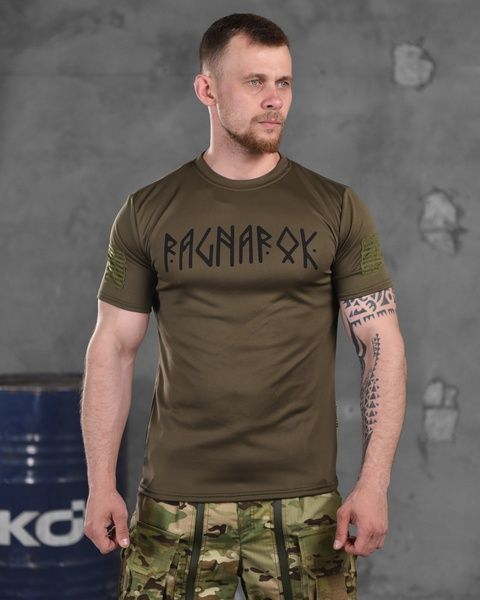 Тактична футболка CoolMax RAGNAROK Khaki 85881-46 фото