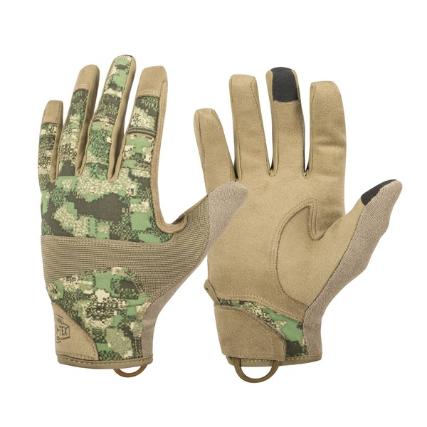 Перчатки тактические Helikon-Tex Range Tactical Gloves PenCott WildWood/Coyote RK-RNG-PO-4511A-B04 фото