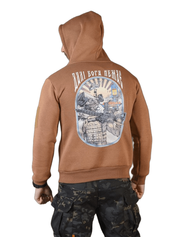 Военное Худи на флисе Unbroken Coyote 90672&ndash;50 фото