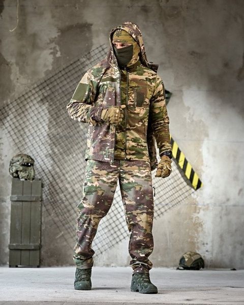 Тактический костюм Soft Shell 6в1 Multicam 93471-46 фото
