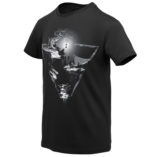 Футболка T-shirt Helikon Night Valley Black TS-NVL-CO-01-B07 фото
