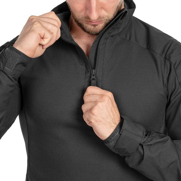 Бойова сорочка Helikon MCDU Combat Shirt NyCo Rip-Stop Black BL-MCD-NR-01-B04 фото