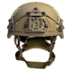 Шолом тактичний Sestan-Busch ARAMID MID CUT Coyote 7001-MC-Co-48 фото 2