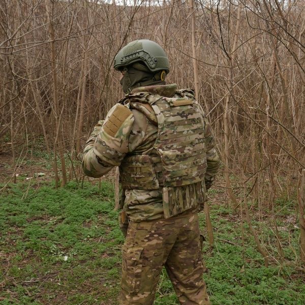 Бронекомплект Militex з балістичним захистом 1 клас захисту cordura USA Multicam 50500 фото