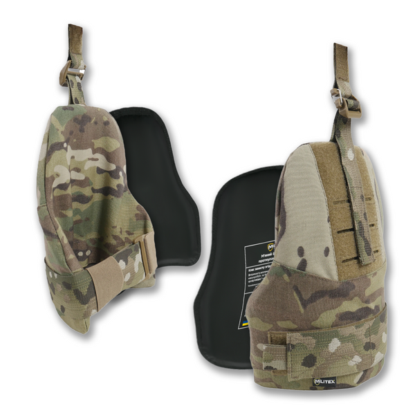 Защита плеч с баллистическим пакетом 1 класс Militex cordura USA Multicam 17007 фото