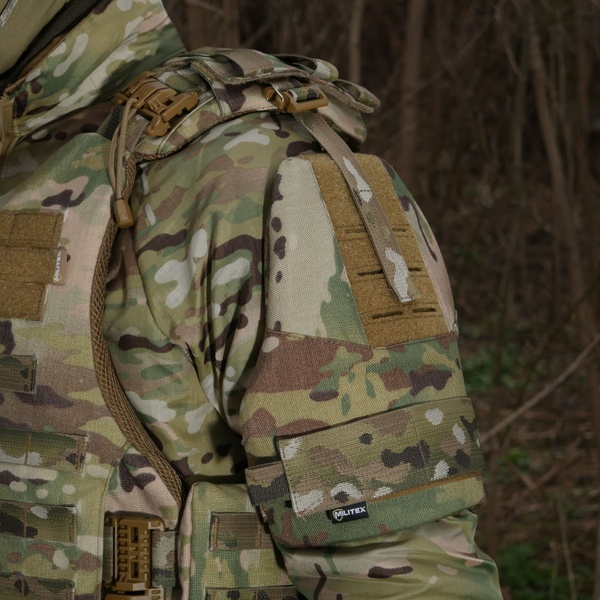 Защита плеч с баллистическим пакетом 1 класс Militex cordura USA Multicam 17007 фото