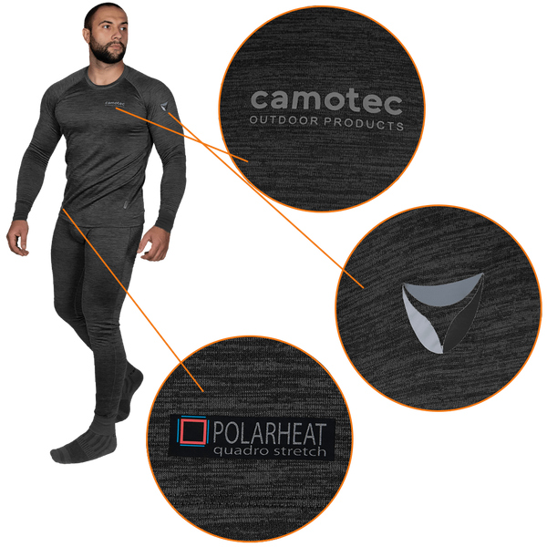 Термобілизна Polarheat QS Pro 2.0, Сірий 7366-XXL фото