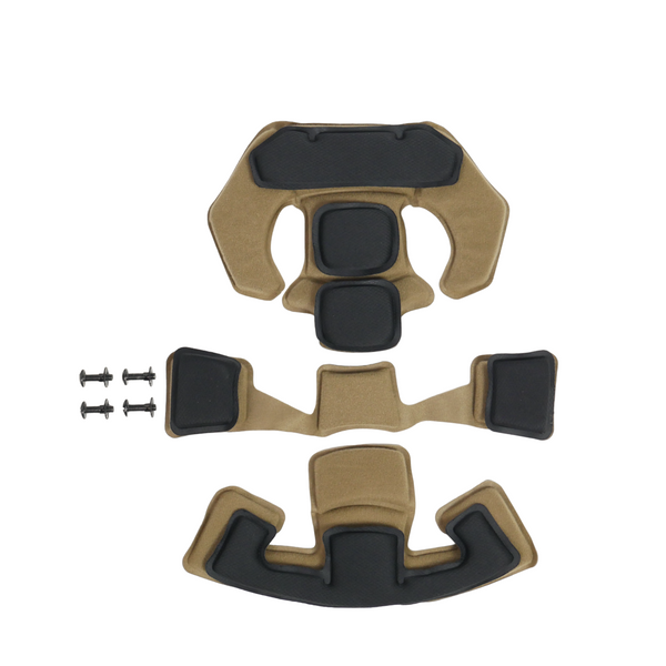 Підвісна система + подушки для шолому Team Wendy Cam Fit G2 Coyote 7077 фото