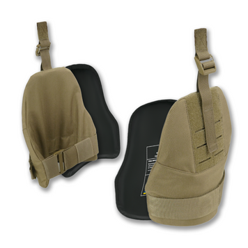 Захист плечей з балістичним пакетом 1 клас Militex Coyote 17020 фото