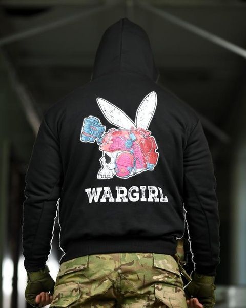 Военное Худи Wargirl Pink-Black 95082-48 фото