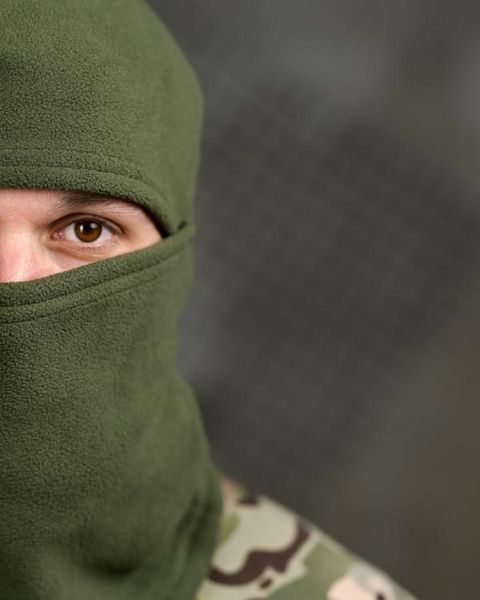 Зимняя балаклава Polar Fleece Olive 94755-O фото