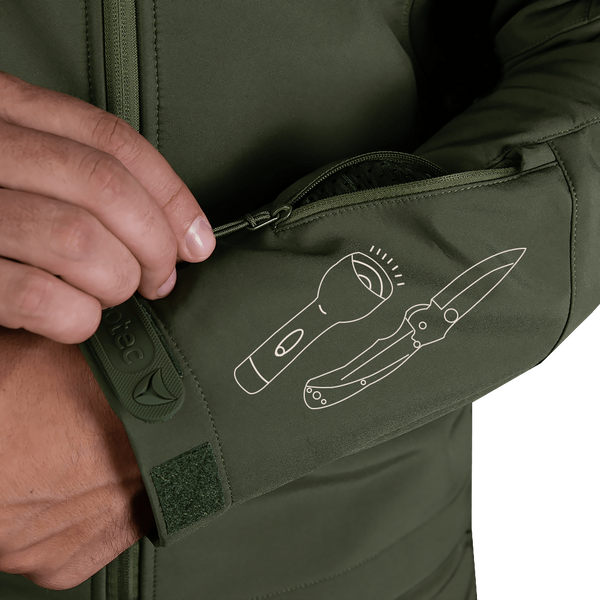 Куртка Phantom SoftShell Olive 7294-48 фото