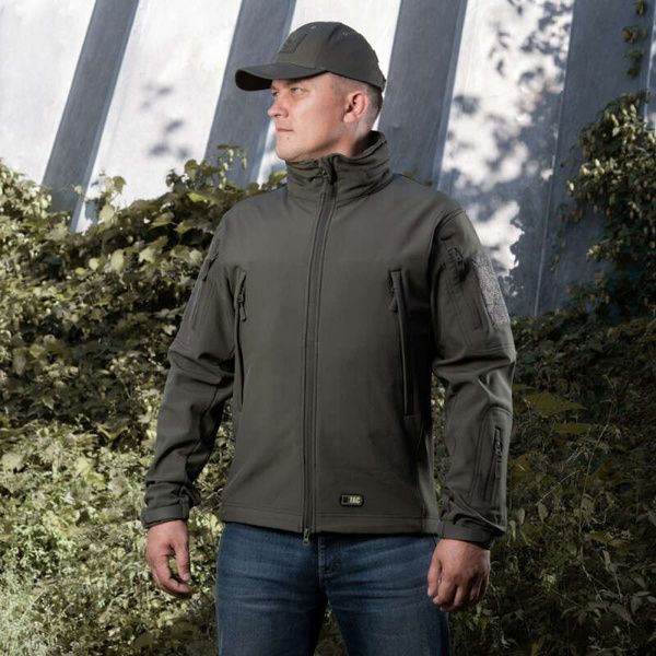 Демисезонная куртка Soft Shell M-Tac Olive 20201001-XS фото