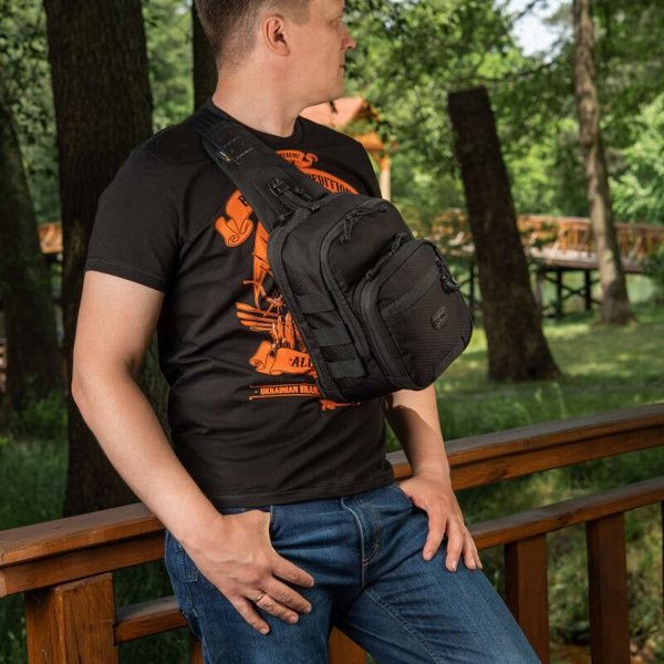 M-TAC СУМКА CROSS BAG ELITE BLACK 10153002-B фото