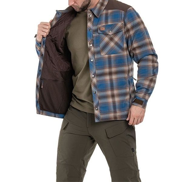 Рубашка Helikon Winter Warden Long Sleeve Slate Blue KO-WWS-PB-PK-B02 фото