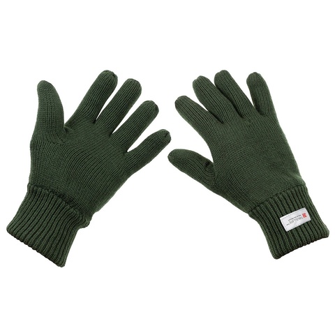 Рукавиці в'язані MFH Knitted Gloves Olive 15493B-46 фото