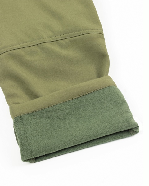 Штани тактичні утеплені SoftShell Olive PW-VK-OL-S фото