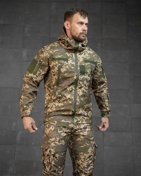 Тактический костюм Soft Shell ACU Pixel 89884-46 фото