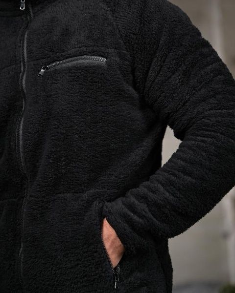 Флисовая кофта Sherpa Black 97278-46 фото