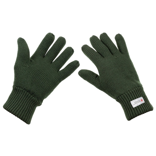 Перчатки вязаные MFH Knitted Gloves Olive 15493B-46 фото