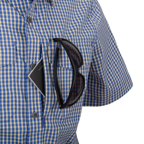 Сорочка Helikon Covert Concealed Carry Short Sleeve Blue KO-CCS-CB-C4-B02 фото