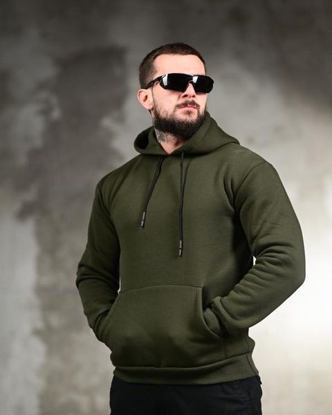 Військове Худі на флісі Genesis Olive 94103&ndash;48 фото