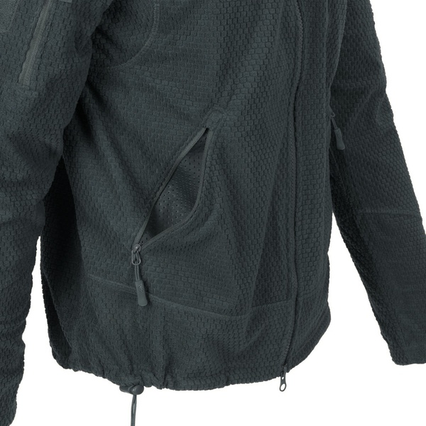 Кофта флисовая Helikon-Tex Alpha Tactical Jacket Shadow Grey BL-ALT-FG-35-B02 фото