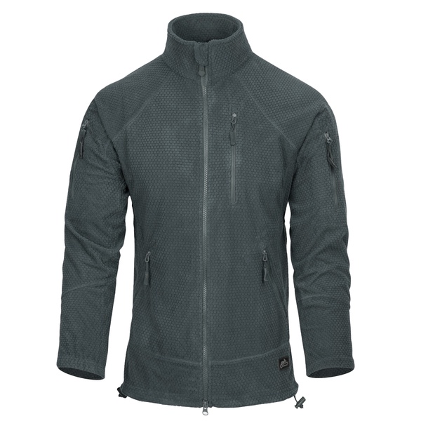 Кофта флісова Helikon-Tex Alpha Tactical Jacket Shadow Grey BL-ALT-FG-35-B02 фото