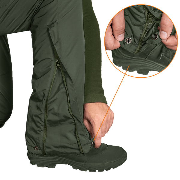 Зимние штаны Patrol Nylon Taslan Олива 7355-56 фото