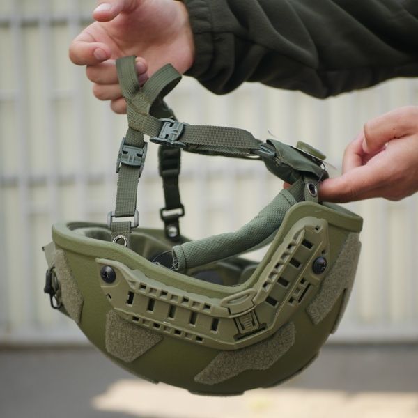 Баллистический шлем FAST PE GEN III AGGRESSIVE Olive 7149-48M фото